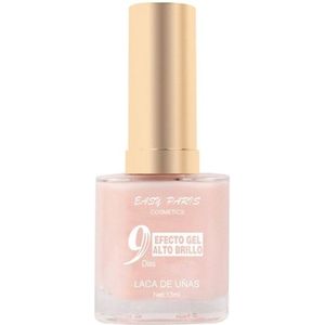 Easy Paris Cosmetics - Nagellak - Transparant Licht Nude Roze - 1 flesje met 13 ml inhoud - Nummer 010
