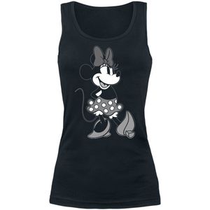 Mickey Mouse Minnie Grey Beauty Dames Tanktop - zwart - S