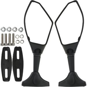 Provento - Motorfiets Richtingaanwijzer Achteruitkijkspiegels | Verstelbare Hoek | Hoge Helderheid