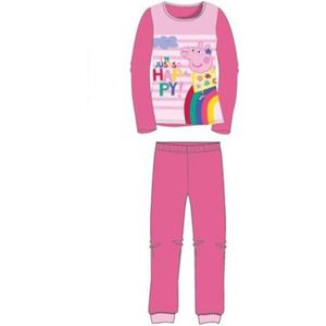 Peppa Pig pyjama - maat 128 - Peppa Big pyjamaset - roze