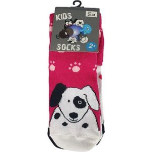 Kindersokken - Roze - Katoen - Maat 31/34