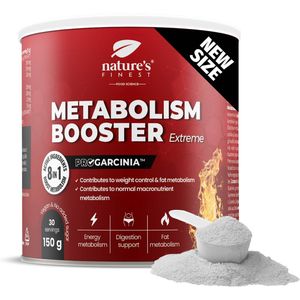 Nature's Finest Metabolism Booster Extreme - Vetverbranding - Metabolisme versnellen - Energie boost - Gewichtsverlies - Detoxkuur - Natuurlijk product - Vegan - Zonder toegevoegde suikers - Immuunsysteem versterken