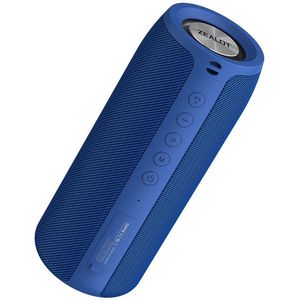 Zealot S51 Bluetooth Speaker – Krachtig & Draagbaar – Tot 10 Uur Speeltijd – Rijk Stereo-geluid & Extra Bas – IPX5 Waterbestendig
