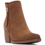 Refresh - 17301501 - Enkellaarsjes - Taupe - Ritssluiting - Casual