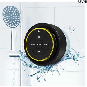 RFWR® Waterdichte Bluetooth Douche Luidspreker met Zuignap en Ingebouwde Microfoon – Crystal Sound en Rijke Bassen