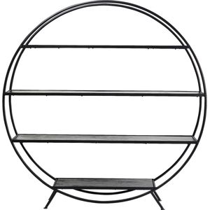 Kare Design Kast Mason - Metaal - Zwart