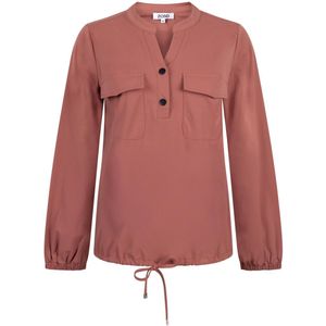 Zoso Blouse Helma 255 Marsala Dames Maat - XS