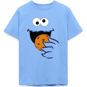 Sesame Street Kostuumontwerp Koekiemonster T-Shirt Tiener