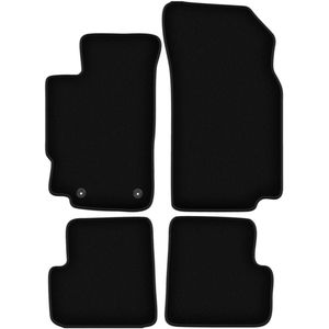 BASIC zwarte veloursmatten voor: Peugeot 406 sedan, stationwagen, break (1995-2004)