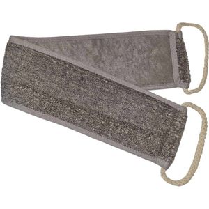 Beesha Bamboe Rug Scrub Grijs