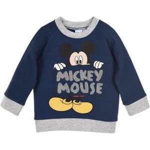 Disney Mickey Mouse sweater - blauw - maat 80 (18 maanden)