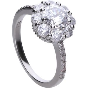 Diamonfire ring - zilver - zirkonia - bridal - maat 57