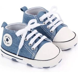 Baby Schoenen - Pasgeboren Babyschoenen - Meisjes/Jongens - Eerste Baby Schoentjes - 0-6 maanden - Maat 17 - Baby slofjes 11cm