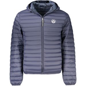 North Sails - Vermont - Gewatteerde Herenjas - Blauw - 100gr Vulling