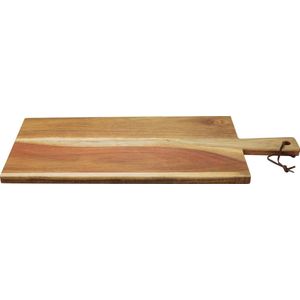 Dagelijkse Kost Snijplank - Serveerplank - Acaciahout - Met handvat - 50x20x1.5cm
