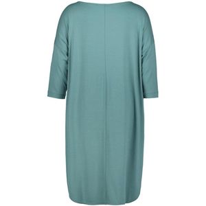 DIDI Dames Loose dress 3/4 sleeves Atlantic green maat 44