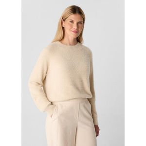 comma - Gebreide Trui - Zacht - Ronde Halslijn - Raglanmouwen