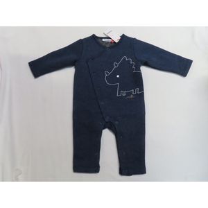 Noukie's - Combi - Sweat - blauw -dino - jongens - 6 maand 68