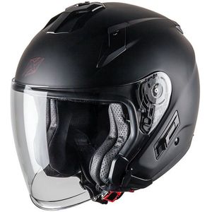 Scooterhelm - Motorhelm SODDY Zwart S van MOTOBLOUZ