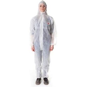 3M beschermende coverall wit extra large