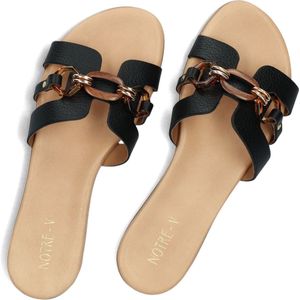 Notre-V 180h Slippers - Dames - Zwart - Maat 36