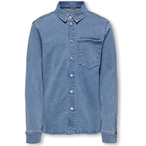 Kids Only - KOBSTORM - Spijkerblouse - Light Blue Denim