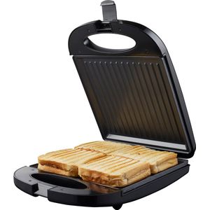 Tomado - TGS4000B - Tosti Apparaat - Zwart - Grilloppervlak 23 x 23,3 cm