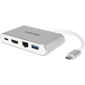 Hamlet HDKC-PD100 USB grafische adapter 3840 x 2160 Pixels Wit