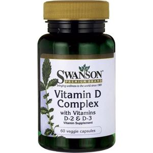 Swanson health Vitamin D Complex with Vitamins D-2 & D-3