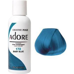 Adore - Shining Semi Permanent Hair Color - Baby Blue-172 - Haarverf