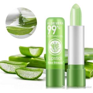 Kiss Beauty Aloë Vera Lipbalsem - Langdurige - Veranderende Kleur Lippenstift -Lippen Make-Up - Hydraterende langdurige Lippenstift - Kleurverandering Lip Balm
