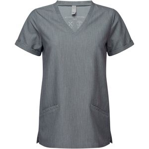 Schort/Tuniek/Werkblouse Dames L Onna Dynamo Grey 42% Polyester, 33% , 19% Viscose, 6% Elasthan