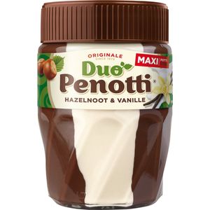 Duo Penotti - Hazelnootpasta maxi - 615 gr - Doos 6 pot