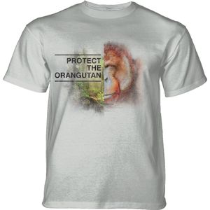 T-shirt Protect Orangutan Grey KIDS XL