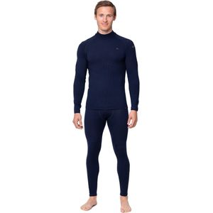 DANISH ENDURANCE - Merino Thermo Ondergoed Set - Marineblauw - Extreme Kou