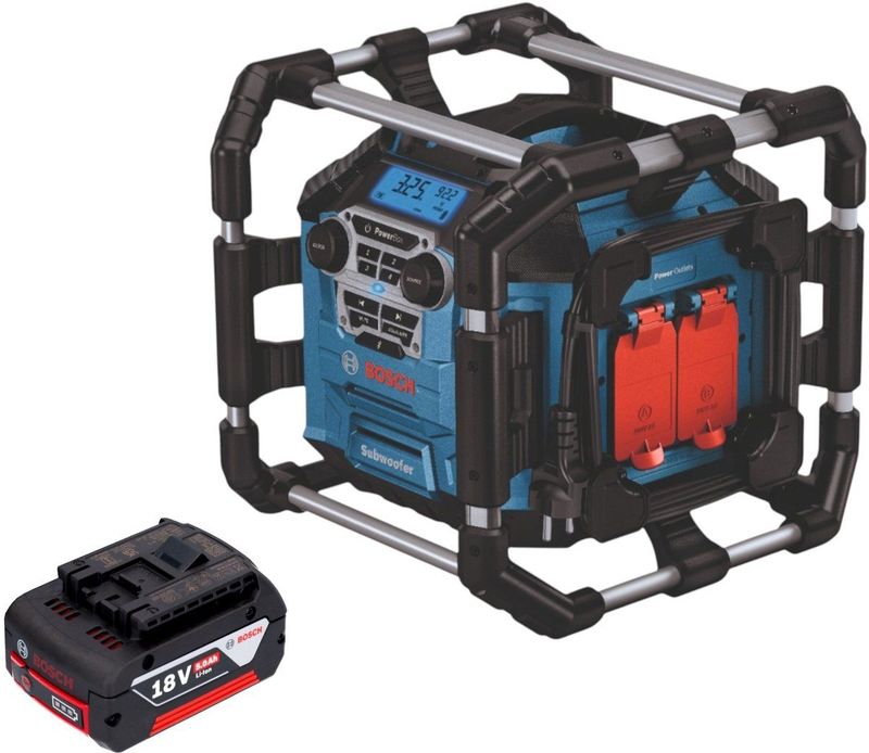 Bosch GPB 18V-5 C - Professionele Draadloze Radio - 18 V - Bluetooth - Solo