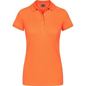 Damespolo 'Promodoro' met korte mouwen Flame - XL