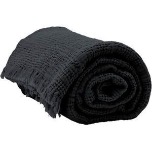 Bedsprei Hilda Coal 180x170cm