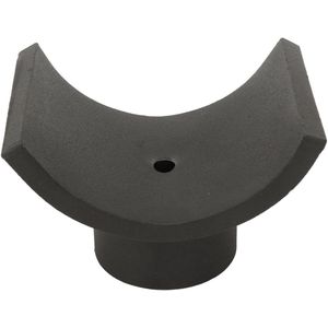 Allecto plus - Hydraulische Fles Jack Adapter voor 3"" Buis Floor Jack - Zwart - Sterk en Duurzaam - Handige Accessoires voor het Liften van Auto's