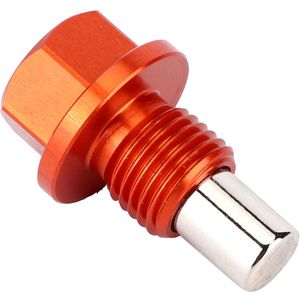 Magnetic Oil Drain Plug Magnetic Crankcase Drain Nut Oil Drain Bolt Oil Pan Kit Set(M12 x 1.25)