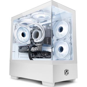 Vibox IV-445 Game PC • AMD Ryzen 7 5700X 4,6 GHz • Radeon RX 9070 16 GB • 16 GB RAM • 1 TB NVMe M.2 SSD • Windows 11 • WiFi