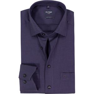 OLYMP Luxor Overhemd, modern fit, New Kent, Vioolkleurig