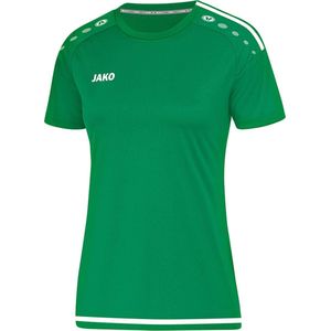 Jako Striker 2.0 SS  Sportshirt - Maat 34  - Vrouwen - groen/wit