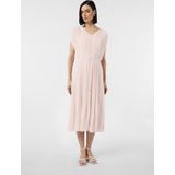 COMMA - Jurk - Pastelroze - 3/4 Lengte - Gevoerde Zoom/Rand