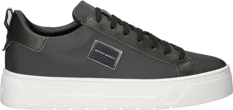 Antony Morato - Metal Bold - Sneakers - Zwart - Nylon/Imitatieleer