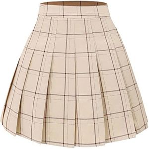 Uitlopende Casual Mini Rok voor Dames en Meisjes - Perfect voor School en Vrije Tijd
