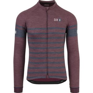 AGU Merino Fietsshirt Lange Mouwen SIX6 Heren - Blauw - M