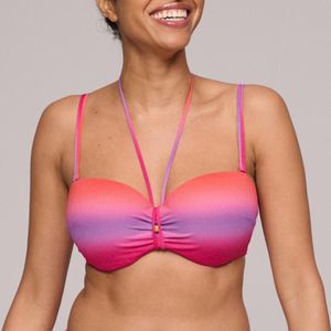 Marie Jo Swim Nusa Dua Voorgevormde Strapless Bikini Top 1008118 Spectral - maat EU 75C / FR 90C