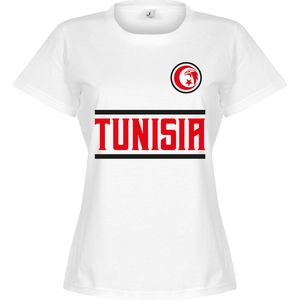 Tunesië Team T-Shirt - Wit - Dames - L