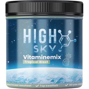 Highsky Vitamix - Multivitamine - Tropische Smaak - Poedervorm - Vitamines en Mineralen - 300 Gram